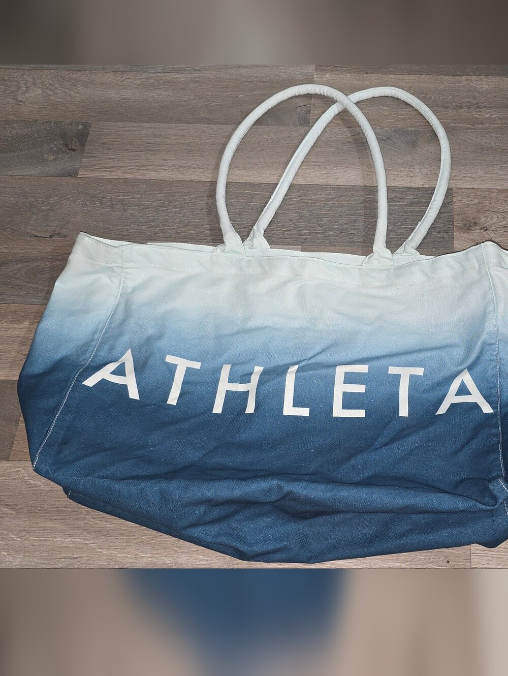 Athleta Blue Reusable Bag